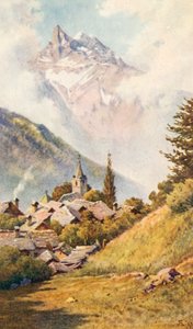 Die Dents du Midi von Gryon, oberhalb von Bex