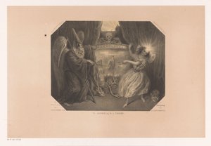 Allegorische Darstellung über die Zeit von J. J. Hoffmeister