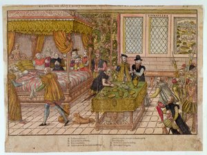 Der Tod von Henri II (1519-59) 10. Juli 1559