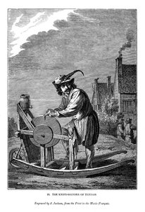Der Messerschleifer von Teniers, ca. 1630-1690, 1843 von J. Jackson