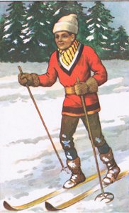 Kanadischer Junge, aus MacMillan Schulpostern, ca. 1950-60er von J. Macfarlane
