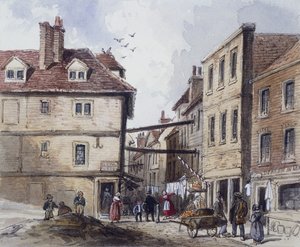 Chick Lane, London, ca. 1840