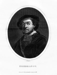 Rembrandt, niederländischer Maler, 1826