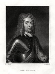 John Churchill, der Herzog von Marlborough, englischer Soldat, 1860 von J. Posselwhite