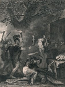 Das Massaker der Druiden, Mitte des 19. Jahrhunderts