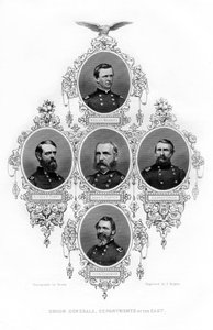 Union Civil War Generäle der Abteilungen des Ostens, 1862-1867 von J. Rogers