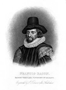 Francis Bacon, englischer Philosoph, Staatsmann und Essayist, 19. Jahrhundert von J. Thomson