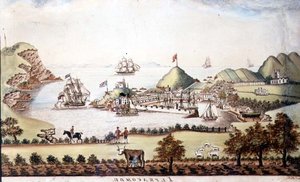 Blick auf Ilfracombe, Devon, 1842