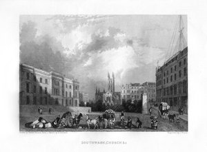 Southwark-Kathedrale, London, 19. Jahrhundert