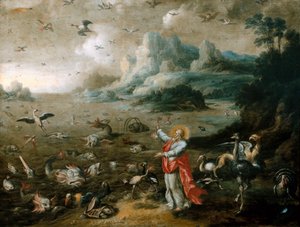 Die Schöpfung: Erschaffung der Vögel und Fische