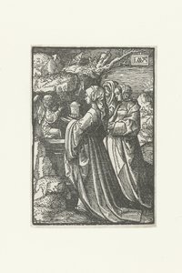 Die drei Marien am leeren Grab