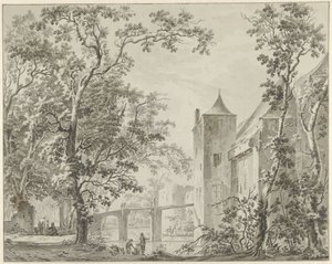 Das Schloss de Haar bei Utrecht von Jacob Elias van Varelen