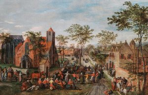 Dorfkirmes von Jacob Grimmer