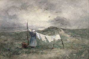 Waschtag von Jacob Henricus or Hendricus Maris