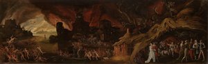 Das Jüngste Gericht und die Sieben Todsünden von Jacob Isaacsz. van Swanenburg