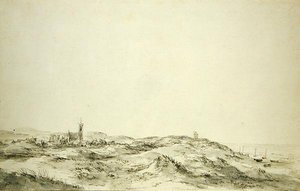 Die Dünen bei Wijk aan Zee von Jacob van Ruisdael