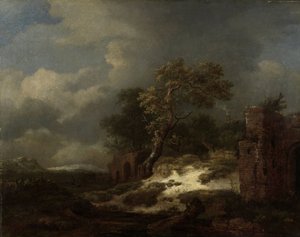 Landschaft mit Ruinen von Jacob Isaakszoon van Ruysdael