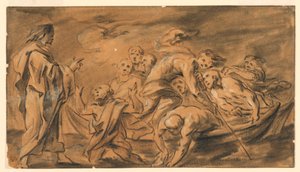 Christus erscheint den Aposteln am See von Galiläa, der wunderbare Fischfang von Jacob Jordaens