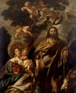 Die Rast auf der Flucht nach Ägypten von Jacob Jordaens