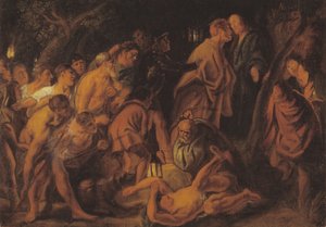 Der Verrat und die Verhaftung Christi in Gethsemane von Jacob Jordaens