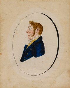 Porträt von Adam Musser, ca. 1822