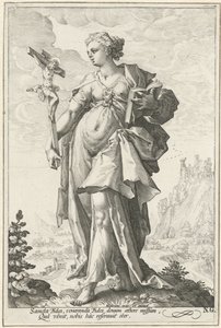 Glaube (Fides) von Jacob Matham (attributed to)