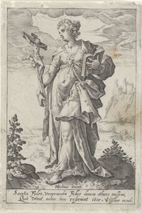 Glaube (Fides) von Jacob Matham (attributed to)