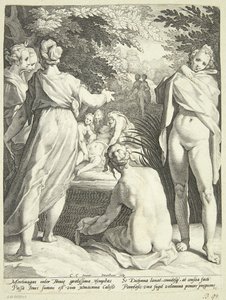 Diana entdeckt Callistos Schwangerschaft