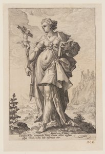 Glaube, aus Die Tugenden von Jacob Matham