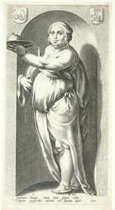 Völlerei von Jacob Matham