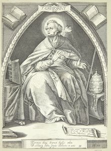 Kirchenväter von Jacob Matham