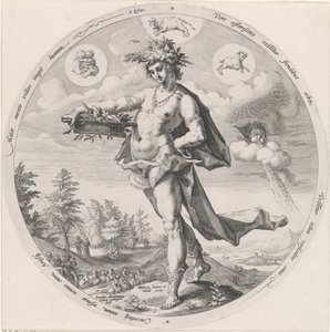 Frühling (Ver) Die vier Jahreszeiten (Serientitel) von Jacob Matham
