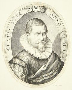 Porträt eines 29-jährigen Mannes von Jacob Matham