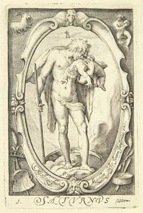 Saturn von Jacob Matham
