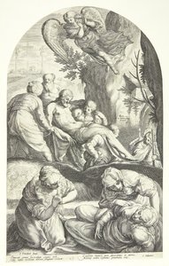 Die Grablegung Christi von Jacob Matham