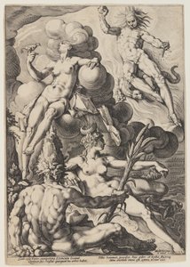 Die vier Elemente von Jacob Matham