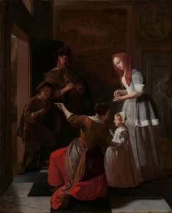 Die Spieler von Jacob Lucasz Ochtervelt