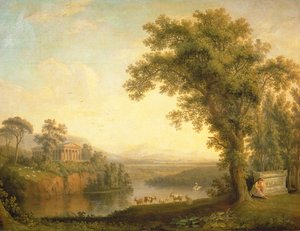Antike Landschaft mit Phaetons Grab, 1785