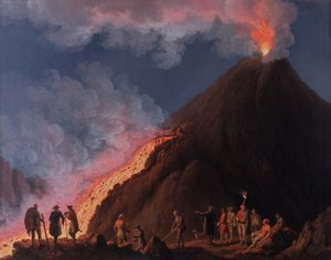 Der Ausbruch des Vesuvs im Jahr 1774