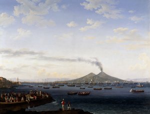 Die Rückkehr der Flotte aus Algerien in die Bucht von Neapel