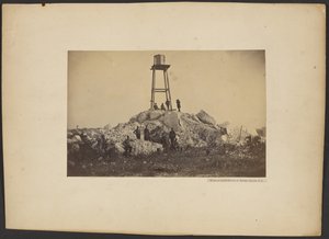 Ruinen des Leuchtturms auf Morris Island, South Carolina von Jacob R. Foster
