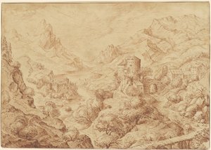Panorama-Flusslandschaft von Jacob Savery I