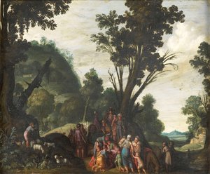 Die Begegnung von Jakob und Esau (Genesis 33)