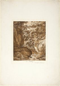 Die Schlucht von Jacob Wilhelm Mechau