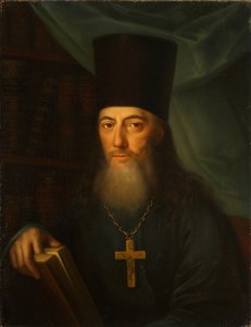Porträt des Schriftstellers Ioann Ioannovich Krasovsky 1746-1811, 1819