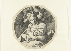 Maria mit Christuskind von Jacob de Gheyn (II) (workshop of)