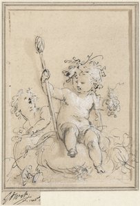Allegorie auf den Weinbau von Jacob de Wit