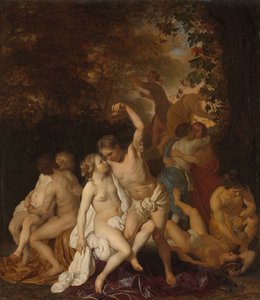 Szene mit Bacchantinnen von Jacob van Loo