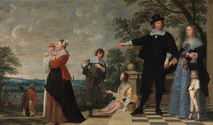 Porträt einer Brügger Familie