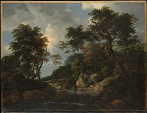 Der Waldbach von Jacob van Ruisdael